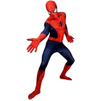 Morphsuits Erwachsene Offizielles Marvel Ganzkörperanzug Amazing Spiderman Kostüm - Größe XXL (186cm-206cm)