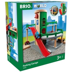 BRIO® Spielzeugeisenbahn-Gebäude World Eisenbahn Gebäude Parkhaus, Straßen und Schienen 7 Teile 33204