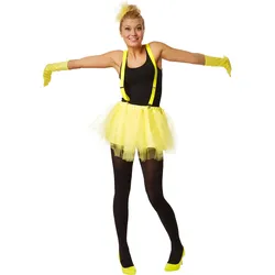 tectake® Tutu Tüllrock mit Hosenträger