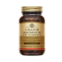 SOLGAR Calcium Magnésium Vitamine D3 - Santé des Os Comprimé(S) 150 pc(s)