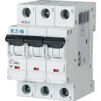 Eaton Power Quality Eaton LS-Schalter m.Beschrift. B 40A, 3p PXL-B40/3