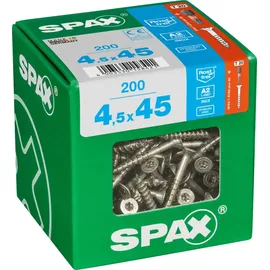 SPAX Edelstahlschraube 4,5 x 45 mm 200 Stück