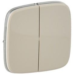 Legrand Valena Allure, Serienwippe für Serien- und Doppelwechselschalter (mandelweiß)