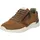 Mustang Sneaker Herren Dunkelbraun/Weiß/Dunkelblau 45