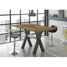 Mäusbacher Bartisch 120 x 105 x 70 cm Schwarz