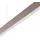 LUCANDE Mylosh 1-flg. dimmbar 110 cm Modern / Braun