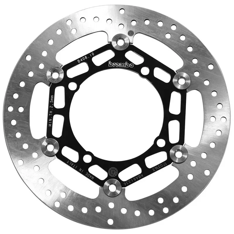 Brembo S.p.A. Serie Oro runde schwimmend gelagerte Bremsscheibe