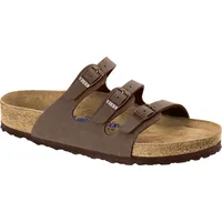 Birkenstock Florida Weichbettung Birko-Flor Nubuk mocca 35