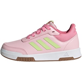 adidas Tensaur Sport Training Lace Shoes Sneaker, Clear pink/Pulse Lime/Bliss pink, 37 1/3 EU - 37 1/3 EU