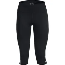 Under Armour Fly Fast 3.0 Speed Caprihose Damen 001 black/black/reflective S