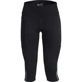 Under Armour Fly Fast 3.0 Speed Caprihose Damen 001 black/black/reflective S