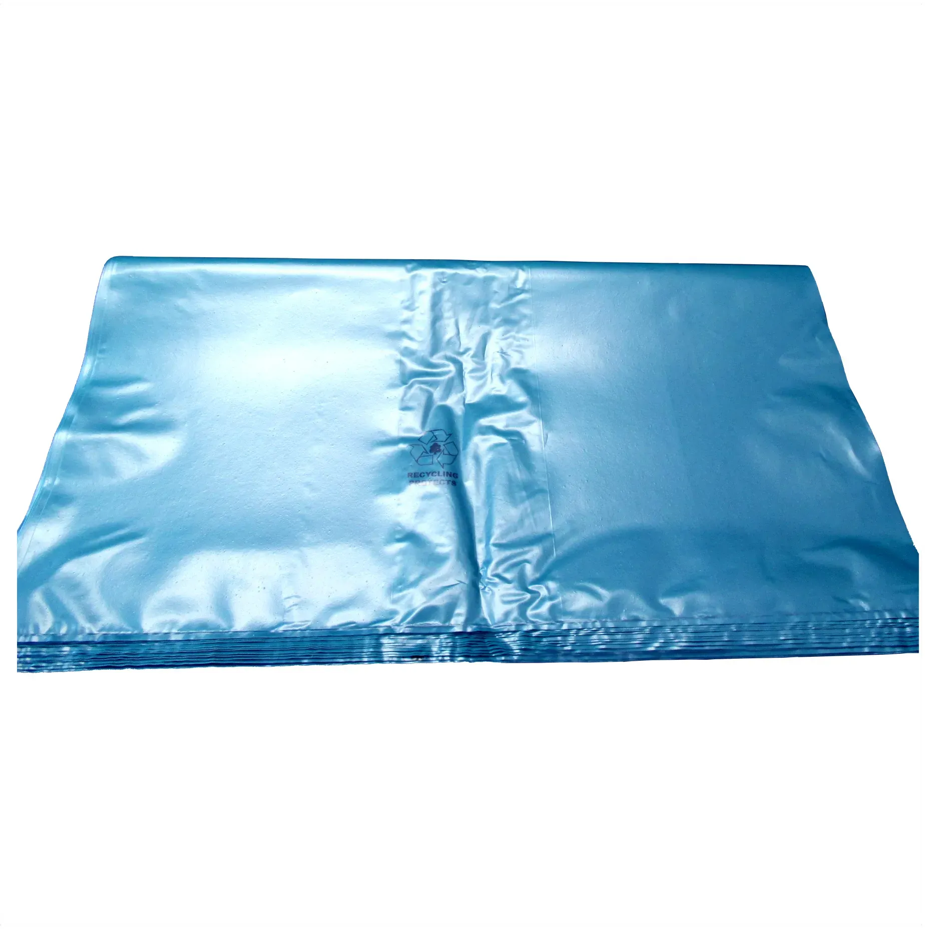WBV Müllsäcke mit Seitenfalten 240 Liter, blau, 84 my (Typ 100) 1 Karton = 50 Stück