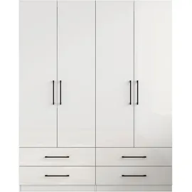OTTO home Drehtürenschrank Sylt 160 x 200 x 52 cm Weiß