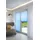 K-HOME Plissee COMO 50 x 130 cm Iceblau