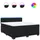 vidaXL Boxspringbett 180 x 200 cm Schwarz