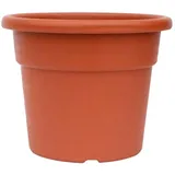 Klassischer Kunststoff-pflanzkübel 22x16 Cm.