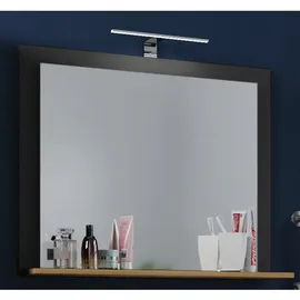 VCM my bath Spiegel VCB 10 916701 honig-eiche, anthrazit 80,0 x 17,0 x 55,0 cm
