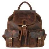 GREENBURRY Vintage Rucksack Braun