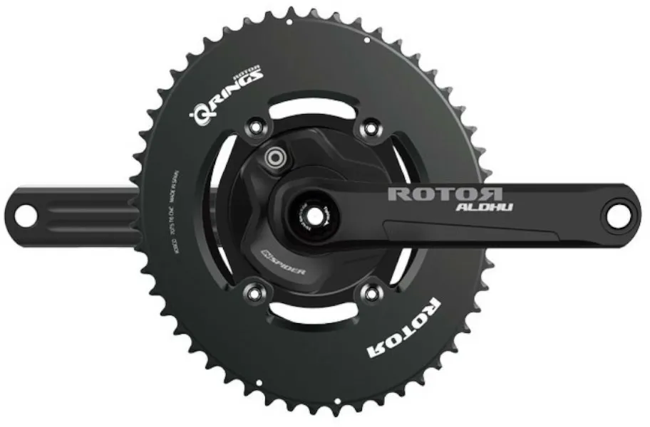 ROTOR Powermeter Set | PowerPack Road INSpider | ALDHU Kurbel 24 mm 2-