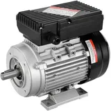 Vevor 0,75 kW Wechselstrommotor 2850 U/min, AC 220–240 V, 5,15 A, 80, B34-Rahmen, Luftkompressormotor 1-phasig, 19 mm Keilwelle, Rechts-/Linkslauf für landwirtschaftliche Maschinen, universelle Geräte