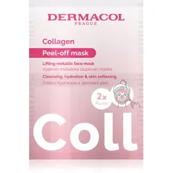 Dermacol Collagen Liftingmaske zum Abziehen 2x8 ml