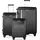 Bugatti Linea Koffer-Set 3-tlg. schwarz