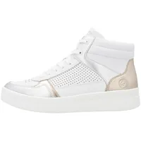 REMONTE Damen D0J70 Sneaker High, Weiss 82, 37 EU