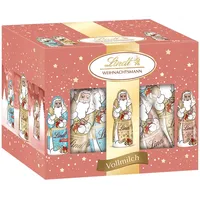 Lindt Mini Weihnachtsmänner Glamour 20 Stück Schokolade Nikolaus 200g