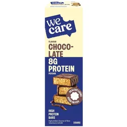WE Care Riegel Schokolade 8g Protein