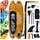 24move 24MOVE® Standup Paddle Board SUP, inkl. umfangreichem Zubehör, Paddel und Hochdruckpumpe, ORANGE, 366x80x15cm