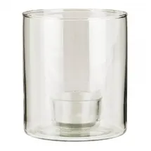 ib laursen Kerzenhalter Teelichthalter Glas Klar