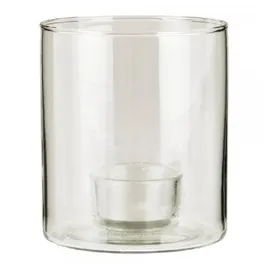 ib laursen Kerzenhalter Teelichthalter Glas Klar