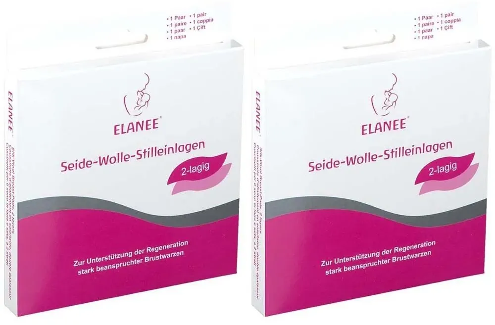 Elanee® Stilleinlagen aus Seide und Wolle 2lagig