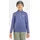 Odlo Longsleeve "Midlayer 1/2 Zip Grid Fleece" in Blau | Gr.: 128