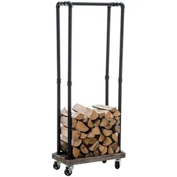 CLP Kaminholz-Ständer Forks schwarz