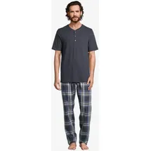 SCHIESSER Pyjama Night & Home Dunkelblau XL