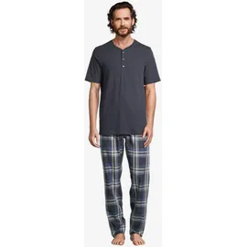 SCHIESSER Pyjama Night & Home Dunkelblau XL