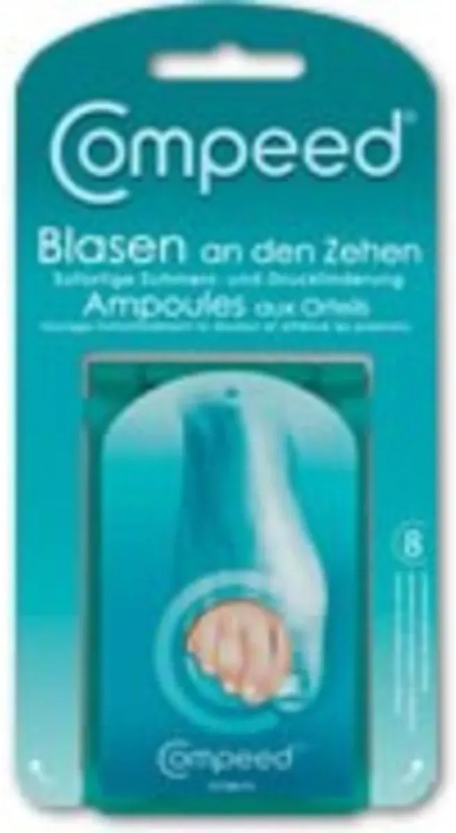 Compeed Blasen an den Zehen 8 Stk.