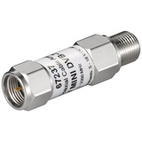 Goobay Mini Koaxialkabel-Verstärker 18 dB (DVB-T/SAT) - F-Stecker > F-Buchse