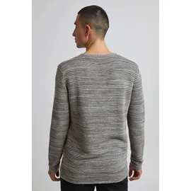!Solid Rundhalspullover grau XL