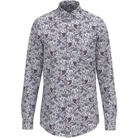 Seidensticker Businesshemd "Regular", Herren, Gr. XL44, normale Ärmellängen, grün (sage grün), 100% Baumwolle, bedruckt, regular fit, 2-Knopf-Manschette, Hemden, Regular 1/1 Kentkragen Druck
