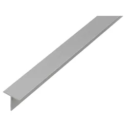 Alberts BA-Profil, T-Form, Natur Aluminium, Länge 1 m, 2 m, verschiedene Maße