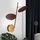 ETC Shop LED Wandleuchte 9 Watt Gold 23x46 cm