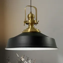 Bamyum Vintage Industrial  Schwarz Hängelampe