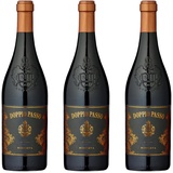 3 Flaschen Doppio Passo Primitivo di Manduria DOC Riserva Rotwein 14,5% vol. 0,7