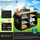 Kesser Campingschrank Campingküche Schwarz/Weiß