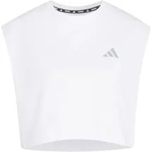 adidas Adi365 Running Essentials Crop Tanktop Damen white L