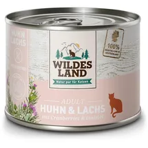 Wildes Land Bio Huhn und Lachs 12 x 85 g