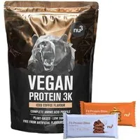 nu3 Vegan Protein 3K Shake, Iced Coffee + Fit Bites Peanut Butter Double-Choc Set(S) 1 pc(s)