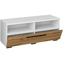VCM Arila L TV-Lowboard 95 cm Braun/Weiß Holz